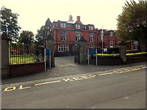 SJ6511 : Main entrance to Wrekin College, Wellington by Jaggery