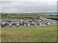 C9443 : The car and coach park at the Giant's Causeway Visitor Centre by Eric Jones