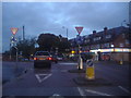 Mini roundabout on Sutton Common Road