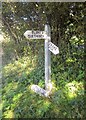 Signpost, Wotton Cross