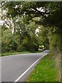 Brockhamhurst Road, passing High Ridge Wood