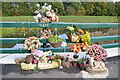 Memorial on Broxholme Lane bridge over the Till