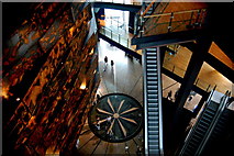 J3575 : Titanic Belfast - 4th Floor - Downward Interior View  by Joseph Mischyshyn