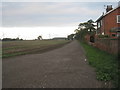 Track alongside the railway