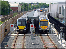 J3271 : Trains, Adelaide maintenance depot Belfast by Rossographer