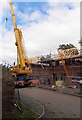 House construction near Christ Church, Wellington