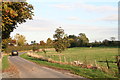 Road called Thoroughfare in Ashby Cum Fenby