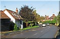 Little Abington: Church Lane in October