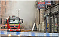 J3374 : Fire, Rosemary Street, Belfast (1) by Albert Bridge