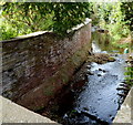 SO3141 : Brook flows under Church Road, Dorstone by Jaggery