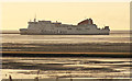 SD2800 : This Stena Line ferry appears to be parked on the beach by Ian Greig