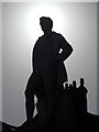 Penzance: Sir Humphry Davy is silhouetted