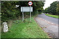 SU2489 : Faringdon Road from entrance to Shrivenham Park Golf Club by Roger Templeman