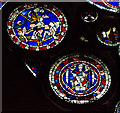 SK9771 : Segments H11-12, Dean's Eye Window, Lincoln Cathedral by Julian P Guffogg
