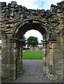 Ruined doorway, Kilwinning Abbey