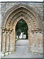 Processional doorway, Kilwinning Abbey