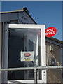 Cury: post office sign at the village hall