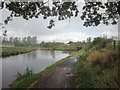 Rochdale Canal, old and new lines at Trub