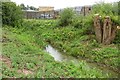 Drainage ditch around Farmoor Reservoir