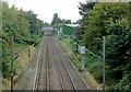 Railway line in Willenhall, Walsall