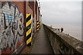 The riverside path towards Hull City Centre