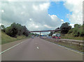 M54 overbridge carries track to Haughtonhill Farm