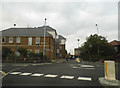 Hatch Lane at the junction of High Street Harmondsworth