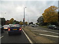 Great West Road at the junction of Bath Road