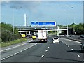 Southbound M20 at Junction 5