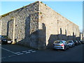 Shadows on a prison wall, Beaumaris