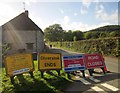 Road closed at Hartford Farm