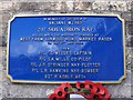 Memorial at Market Rasen Railway Stn