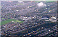 Rubislaw Quarry, Aberdeen, from the air