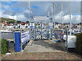 SH7878 : Entrance to the quay at Deganwy by Richard Hoare
