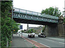 NT2373 : Roseburn Terrace railway bridge by Thomas Nugent