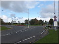 Approaching the roundabout on the A584 at Freckleton