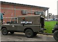 SJ9594 : Military Vehicle at Ewen Fields by Gerald England