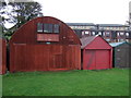 Boat sheds at Grassy Beach