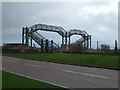 Footbridge over the East Coast Main Line