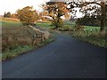 Minor road near Newbank Farm