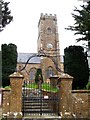 ST3712 : Entrance to churchyard, Dowlish Wake by Derek Harper
