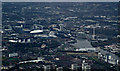 Glasgow and the Clyde from the air