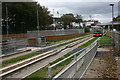 Centrebus single-decker approaching Clifton Road bus stop