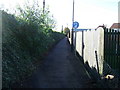 Cycle path beside the A92