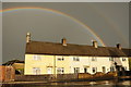 Double rainbow over Bourton-on-the-Water