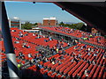 Temporary stand at Old Trafford