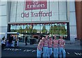 New main entrance at Old Trafford