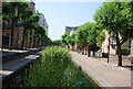 Landscaped stream, Surrey Docks