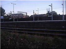 TQ2584 : West Hampstead Midland station platform by David Howard