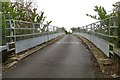 SP6107 : Bridge over the M40 to Waterperry by Steve Daniels